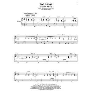 Sad Songs (Say So Much)